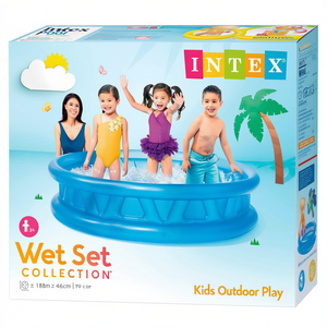 Piscina Gonfiabile Intex 188x46cm 790L Collezione Wet Set per Bambini Giochi all'Aperto - Product Image 3