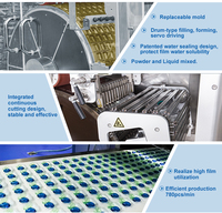 Polyva Ligne de production de détergent en poudre pour lessive et fabrication de savon, avec machines d'emballage et de scellage PVA pour capsules, naturel 1000 0.05g
