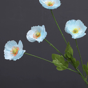 ตะกร้าดอกไฮเดรนเยียสีน้ำเงินขนาดเล็ก & ดอกกุหลาบผ้าไหมสำหรับการเชิญงานแต่งงานและของขวัญโรงพยาบาลแบบทำมือในวันคริสต์มาสและวันแม่ - Product Image 5