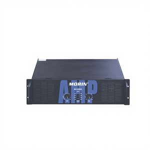 Amplificateur professionnel à tubes 2 canaux de classe H 3U haute puissance 2200W pour systèmes audio Morin M-3100 - Product Image 1