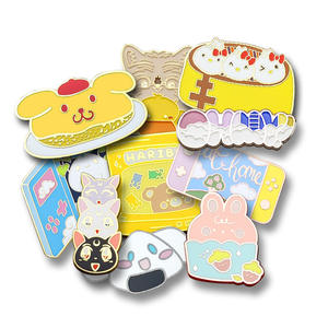 Broches à revers en métal en émail doux, accessoires d'émail personnalisés, avec logo personnalisable, fabriqué en chine, lot de pièces - Product Image 5
