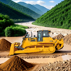 Nueva condición <span class=keywords><strong>Bulldozer</strong></span> sobre orugas de alto rendimiento 8Ton Palanca de cambios hidráulica para tierra con Shantui <span class=keywords><strong>Bulldozer</strong></span> - Product Image 2