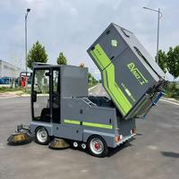 Camion de nettoyage de voirie électrique OEM HIGHTOP, balayeuse et laveuse de voirie, véhicule de balayage routier