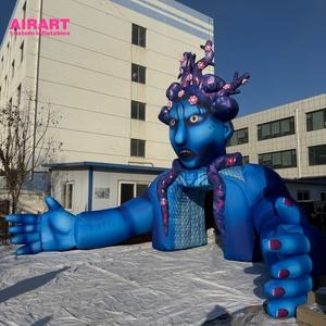 Dj चरण संगीत समारोह समुद्र तट कार्यक्रम के लिए इंफ्लेटेबल सुरंग, सजावट के लिए देवी सुरंग - Product Image 6