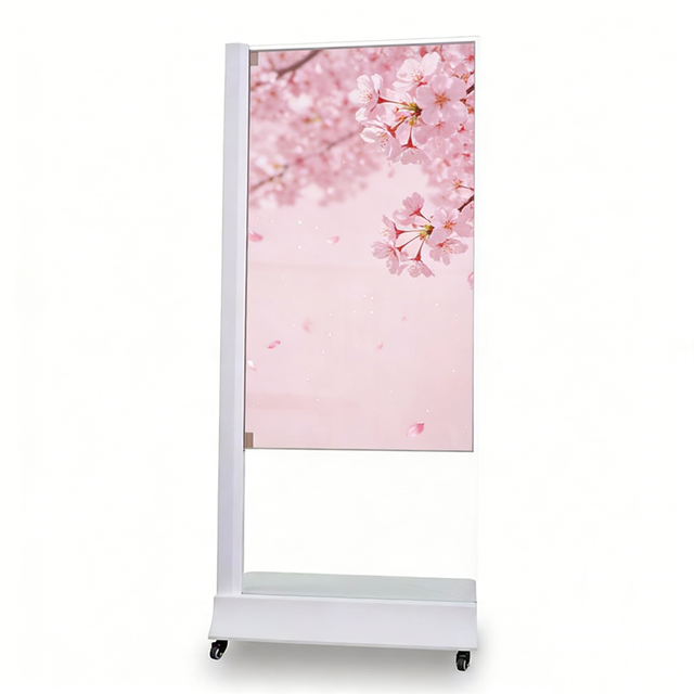 Smart LED Self-Luminous Transparent Display Touch-Interactive 55" Screen with Animation & SDK for New Retail Experience Showcase