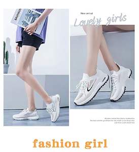 YATAI, новая весенняя женская повседневная обувь, дышащая и простая женская обувь, легкая обувь - Product Image 5