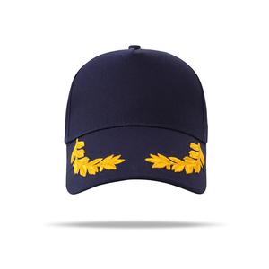 Gorra de Béisbol Personalizada al por Mayor de Algodón Puro con Bordado de Logotipo y Diseño de Espiga de Trigo - Product Image 5