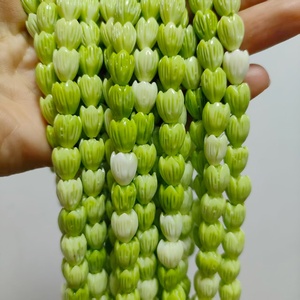 วินเทจฮาวายขายร้อนเรซินดอกไม้ลูกปัดลาเวนเดอร์ไลแลค pikake ดอกไม้ลูกปัดสำหรับขายร้อนเครื่องประดับฮาวาย - Product Image 1