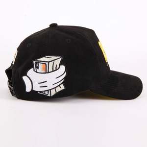 Gorras Deportivas Unisex Personalizadas al por Mayor, Gorra de Béisbol de 5 Paneles Bordada, Forro de Satén, Diseño Deportivo, Logotipo Personalizado - Product Image 6