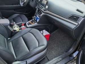 Coche de gasolina de 5 plazas más vendido para <span class=keywords><strong>Hyundai</strong></span> Elantra con cámara trasera y techo solar eléctrico, coche usado líder de China - Product Image 2