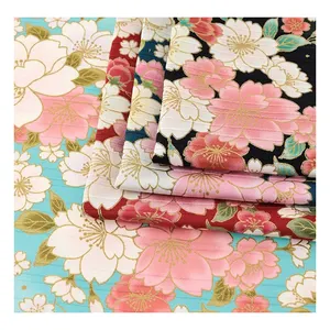 Großhandel hochwertige Baumwolle bedruckten Stoff japanischen Stoff für Mädchen