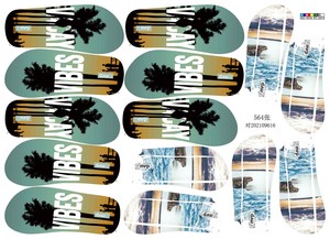 Tùy Chỉnh Thiết Kế Cá Nhân Truyền Nhiệt EVA In Ấn Sticker Logo 2D Truyền Nhiệt In Ấn Phim Cho Bãi Biển <span class=keywords><strong>Flip</strong></span> Flops - Product Image 2