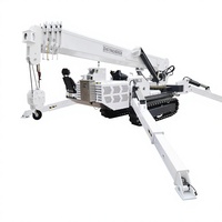 Installation d'une plateforme de travail aérien à flèche télescopique