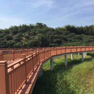 WPC tubo cuadrado hueco edificio partición decoración <span class=keywords><strong>madera</strong></span> plástico compuesto barandilla <span class=keywords><strong>madera</strong></span> WPC poste tubo pérgola usada - Product Image 3