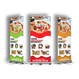 Custom UV Roll Up <b>Banner</b> Printing with Aluminum <b>Stand</b> for Indoor Promotional Display from Vietnam Printing Factory - Product Image 4