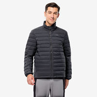 Veste d'hiver décontractée pour homme, fabriquée par des fabricants, imperméable avec fermeture éclair, chaleur polyvalente et col montant simple