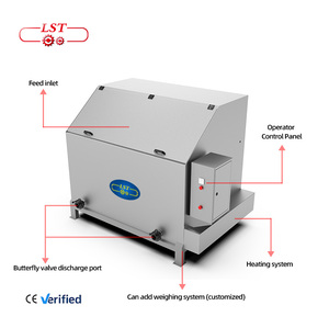 Lst tốc độ cao 100-2000l thủy lực Báo Chí lạnh dầu máy làm hình vuông chất béo tan chảy bơ ca cao máy sữa bột nước - Product Image 4