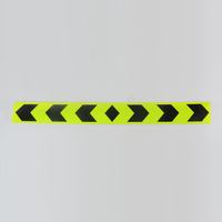 Ruban de marquage personnalisé en PVC robuste pour sol, jaune et noir, pour la signalisation routière, le stationnement, auto-adhésif, de sécurité, industriel, d'avertissement pour sol