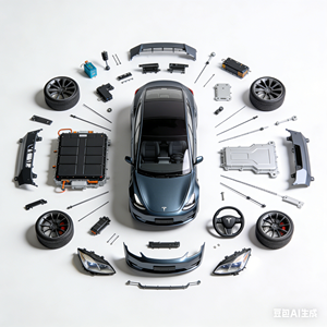 Kits de carrosserie pour pare-chocs avant Tesla Model 3/Y - Plastique et ABS légers, robustes, à fixation par boulons, ajustement universel avec boulons de taille standard - Product Image 3