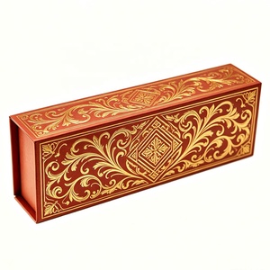 Cajas <span class=keywords><strong>de</strong></span> Cartón Reciclado Plegables con Recubrimiento, Cierre Magnético, Logotipo Personalizado, para Regalos - Product Image 4