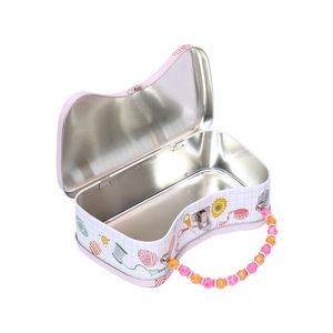 2024 nouveau sac en métal mignon <span class=keywords><strong>petit</strong></span> cochon motif avec poignée de couleur bonbon - Product Image 4