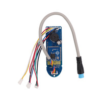 Tableau de bord universel M365 avec panneau de commutation en plastique pour pièces de trottinette électrique M365