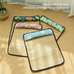 Alfombra Refrescante de Verano para Mascotas, Alfombra de Ratán con Almohada, Transpirable y Cómoda - Product Image 3