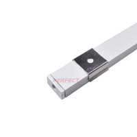 Lentes LED Lineales PERFECT ZL-1407 de Aleación de Aluminio 6063-T5, Difusor Opal, Oxidación Anódica/Recubrimiento en Polvo, Haz de 10/30/60/90 Grados