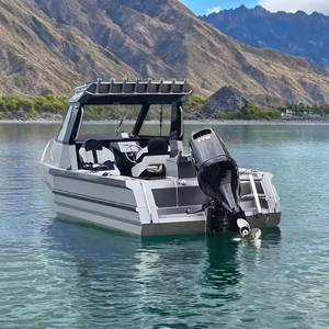 6m 20ft Gospel Easy Craft Sports américains cabine en aluminium vitesse en aluminium pêche petit Yacht <span class=keywords><strong>bateau</strong></span> bateaux pour la pêche - Product Image 1