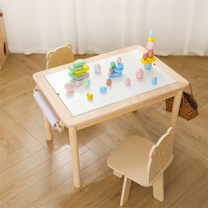 PMZ2155 Montessori tavolo sensoriale in legno Design moderno che rinvigorisce l'esperienza di apprendimento sensoriale uso scolastico - Product Image 5