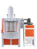 Machine automatique de sablage à disque rotatif pour augmenter l'élimination de la rouille par oxydation d'adhérence
