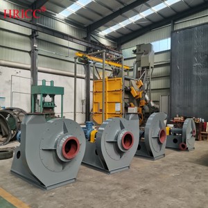 Ventilatore Centrifugo Industriale Hricc-G/Y6-41 per Caldaie, Montabile su Condotto, Pale in Acciaio Inox, Alta Pressione 0.55-55KW - Product Image 5