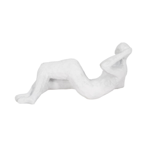 Moderna Statuetta Reclinabile in Resina per Decorazione Soggiorno, Ufficio, Mensola e Tavolino - Product Image 5