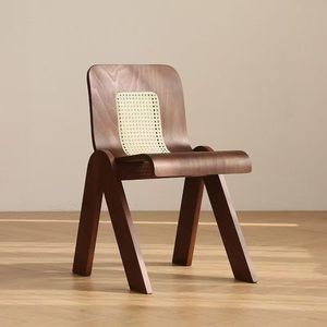 Sedia Moderna Classica in <span class=keywords><strong>Legno</strong></span>, Poltrona Lounge in <span class=keywords><strong>Legno</strong></span> <span class=keywords><strong>di</strong></span> Frassino Massiccio e Rattan - Product Image 1