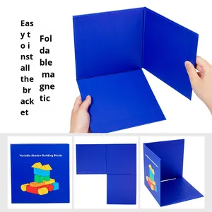 HURREE New Kindergarten Madera 3D Sombra espacial Bloques de construcción Juguetes educativos coloridos para la capacidad práctica de los niños - Product Image 3