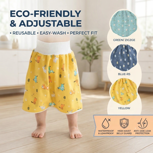 Culotte d'apprentissage de la propreté réutilisable et imperméable pour bébé, jupe-culotte lavable anti-fuite pour tout-petits, OEM - Product Image 1