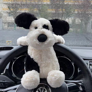 2025 Venta caliente lindos juguetes de animales de peluche perro pirata en sombrero de punto muñeco personalizado de peluche cachorro para la hora de acostarse compañero para regalos ideales - Product Image 3