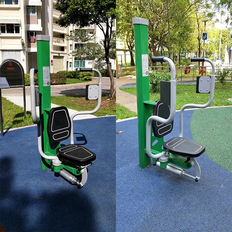 Parque de tubo cuadrado de acero hidráulica al aire libre de equipos de Fitness GYX-H05