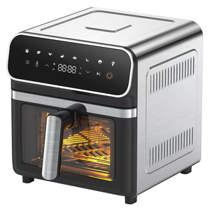 6L 8L 10L 12L Hot Sale Multi-function Smart Air Fryer Cooker Digital <b>Control</b> Up+bottom Heating Oven Air Fryer Oven 8L 10L 12L Ai - Product Image 1