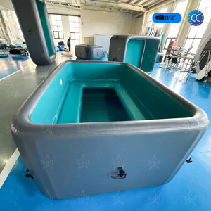 <span class=keywords><strong>Spa</strong></span> <span class=keywords><strong>Gonflable</strong></span> Rectangulaire Portable avec Sièges, Étanche, Installation Rapide, pour Extérieur et Intérieur, <span class=keywords><strong>Hiver</strong></span>, Bain à Bulles et Massage - Product Image 3