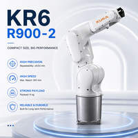 Bras robotisé KUKA KR6 R900-2 haute précision à 6 axes, charge utile de 6 kg, rayon d'action de 900 mm, robot industriel IP65 pour l'entretien des machines