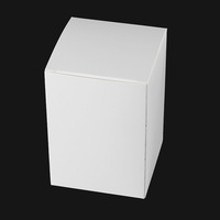 Boîte d'emballage en papier enduit blanc 350g/m2 pour produits électroniques, produits de soins des pieds, câble de données USB, cadeau de Promotion
