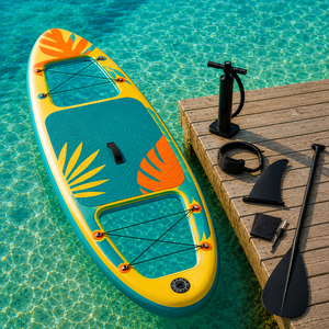 Tabla de Paddle Surf Inflable Familiar con Ventana Panorámica para Principiantes, Envío Rápido en 7 Días, Ideal para Vacaciones - Product Image 5