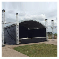 400*400mm usado concierto escenario techo Truss Tomcat Truss Triangular techo plano truss