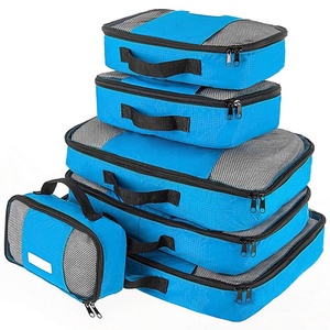 Imperméable <span class=keywords><strong>à</strong></span> l'eau Personnalisé Imprimé Pliable Extérieur de Voyage Emballage Cubes Organisateur De Voyage - Product Image 1