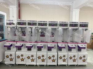 Customized Small Mini Mega Wholesale Small Coin Operated Toys <strong>World</strong> Vending Mini Claw <strong>Machine</strong> with Cash Bill Acceptor for Sale - Product Image 4