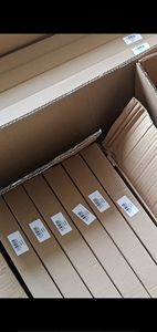 Grand éventail lumineux UV en bambou de 33 cm avec motifs traditionnels de dessins animés et styles publicitaires - Product Image 5