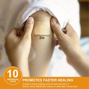 Risenmed antibacteriano húmedo curación de heridas cuidado de heridas crónicas gasa de algodón puro apósito de miel vendaje médico funcional - Product Image 6