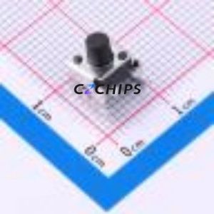 GT-TC050B-H070-L1 Tactile Switch SMD Switch Single Pole Single Throw Round Button 2.5N Horizontal Mount - Product Image 1