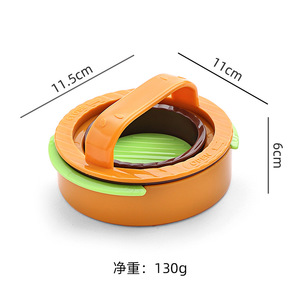 Prensa para hamburguesas multifunción antiadherente, molde para carne de hamburguesa DIY, utensilio de cocina para hacer hamburguesas rellenas - Product Image 2
